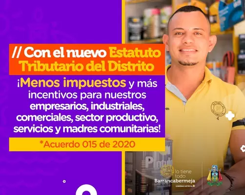 Aprobado el nuevo Estatuto Tributario del Distrito, con el que “Barrancabermeja será el mejor lugar de Colombia para crecer e invertir”