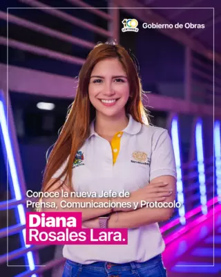 Diana Rosales Lara, nueva Jefe de Prensa, Comunicaciones y Protocolo
